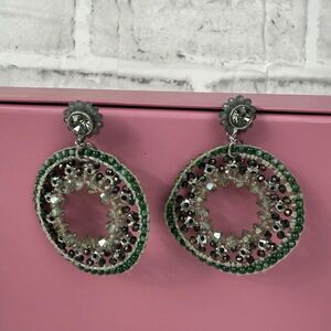 Beaded Statement Earrings